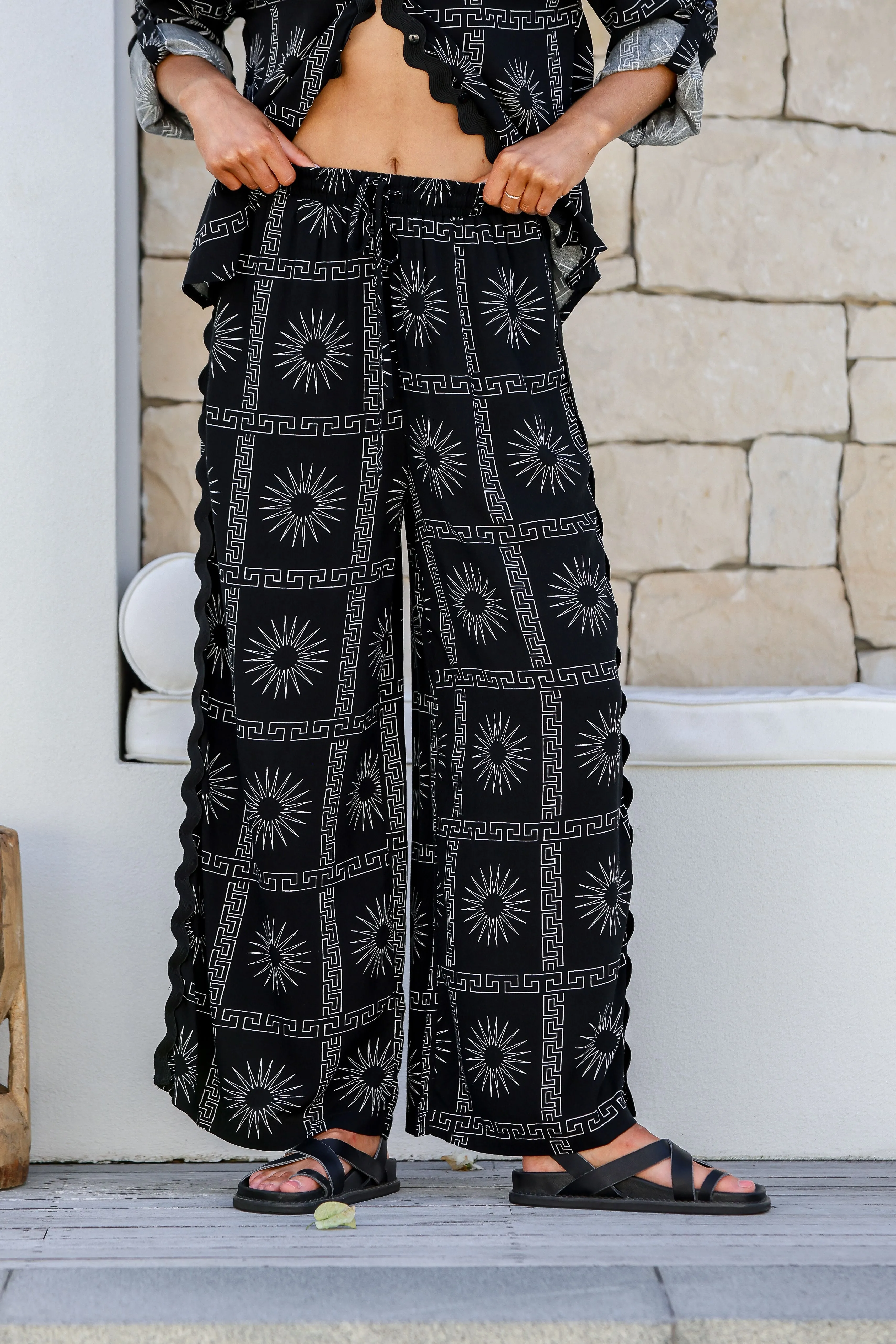 Miss Marlow Solar Print Pants