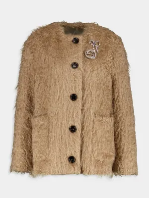 Mohair Brown Coat