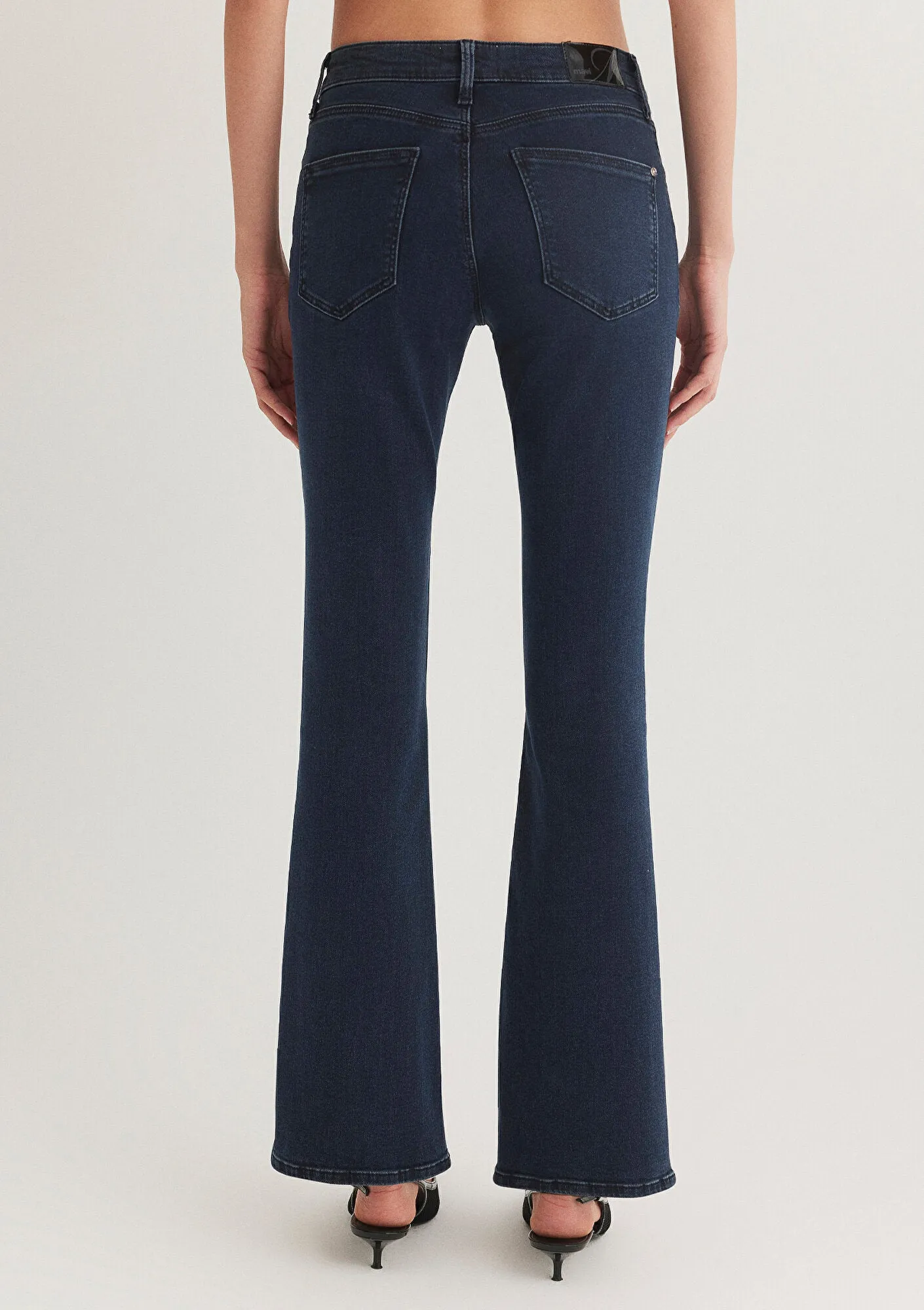 Molly Ink Brushed Denim Jean Pants