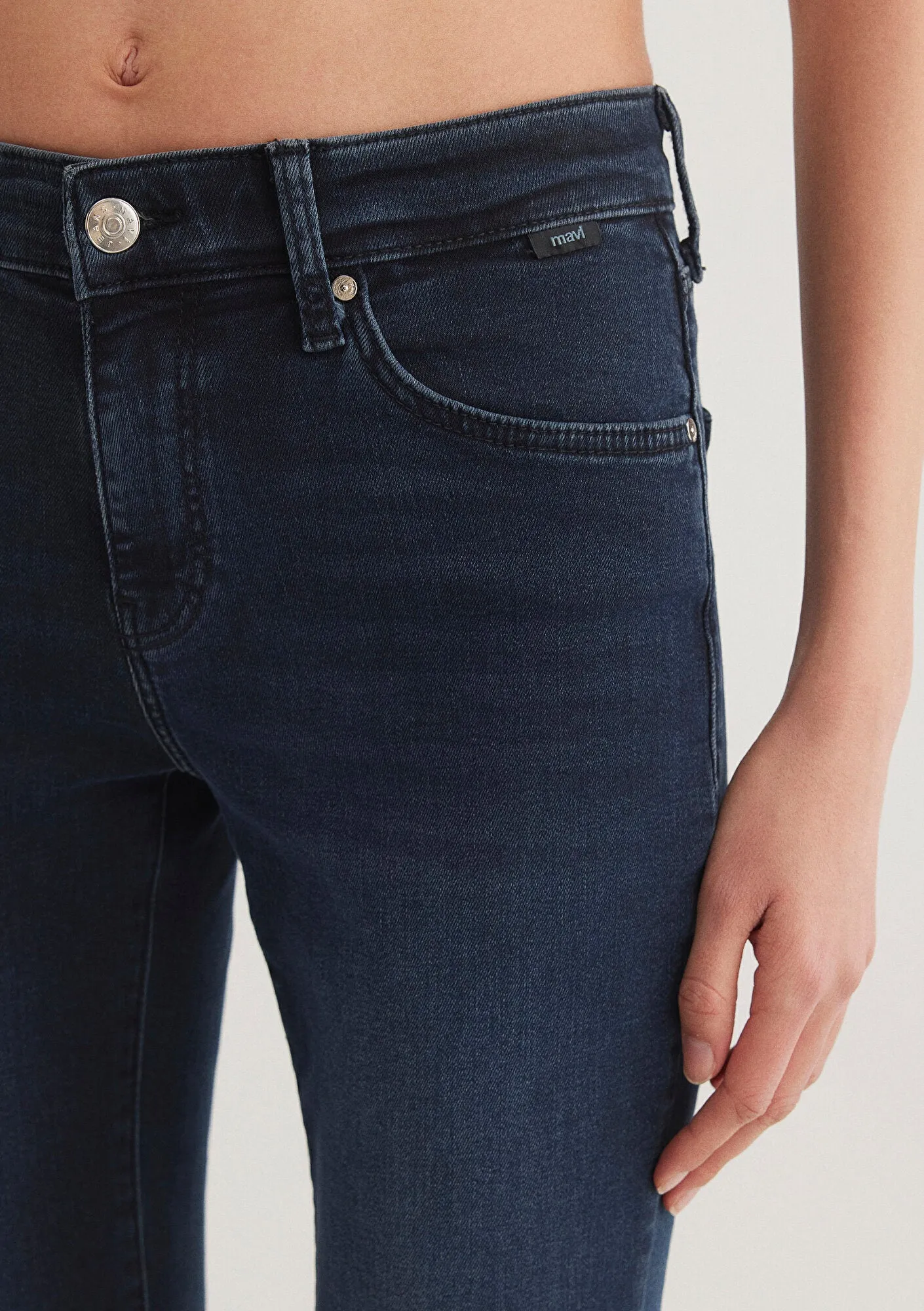 Molly Ink Brushed Denim Jean Pants