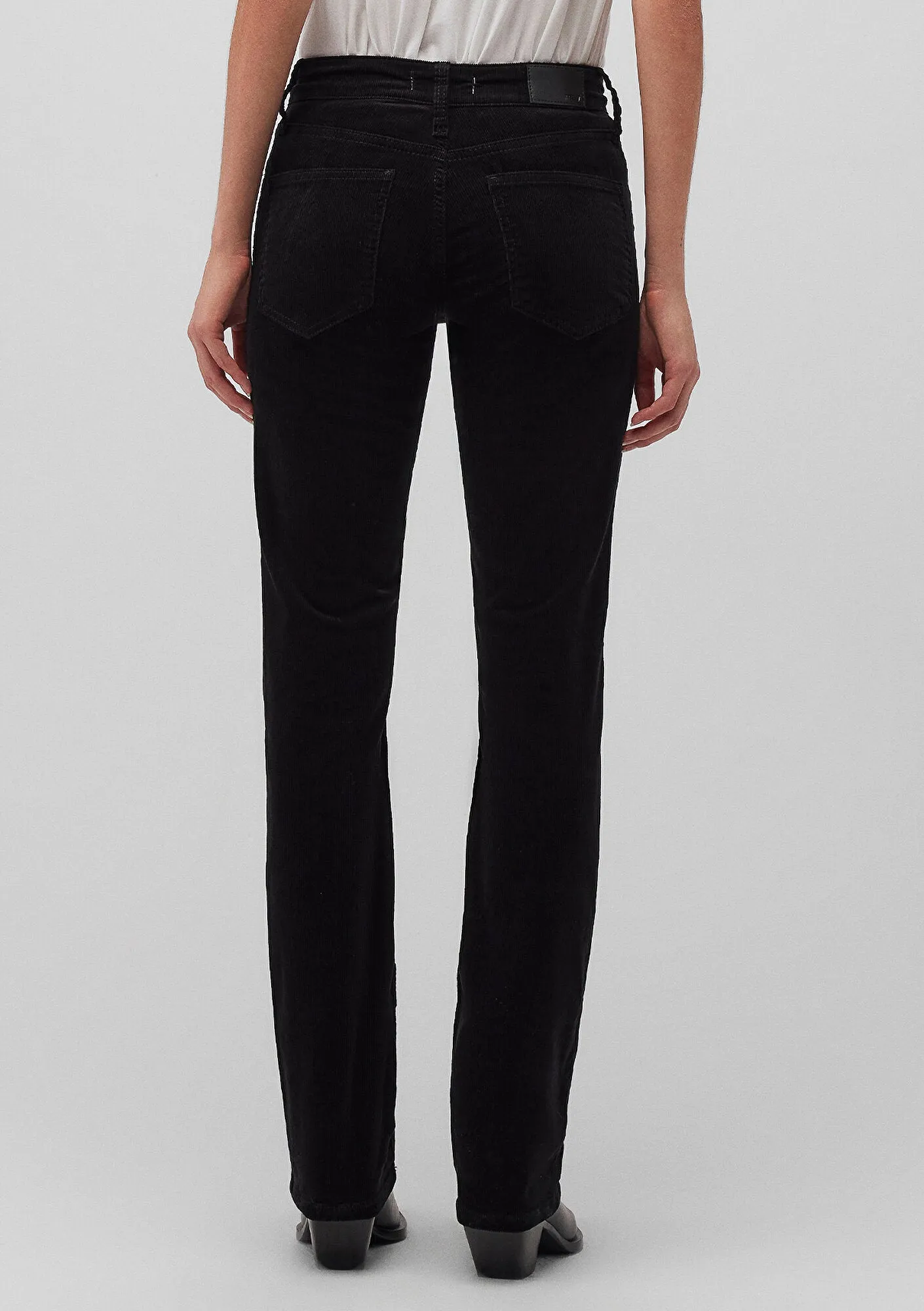 Mona Black Cord Pants