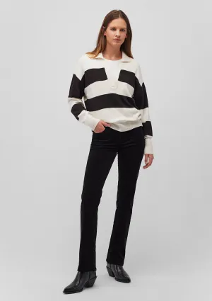 Mona Black Cord Pants