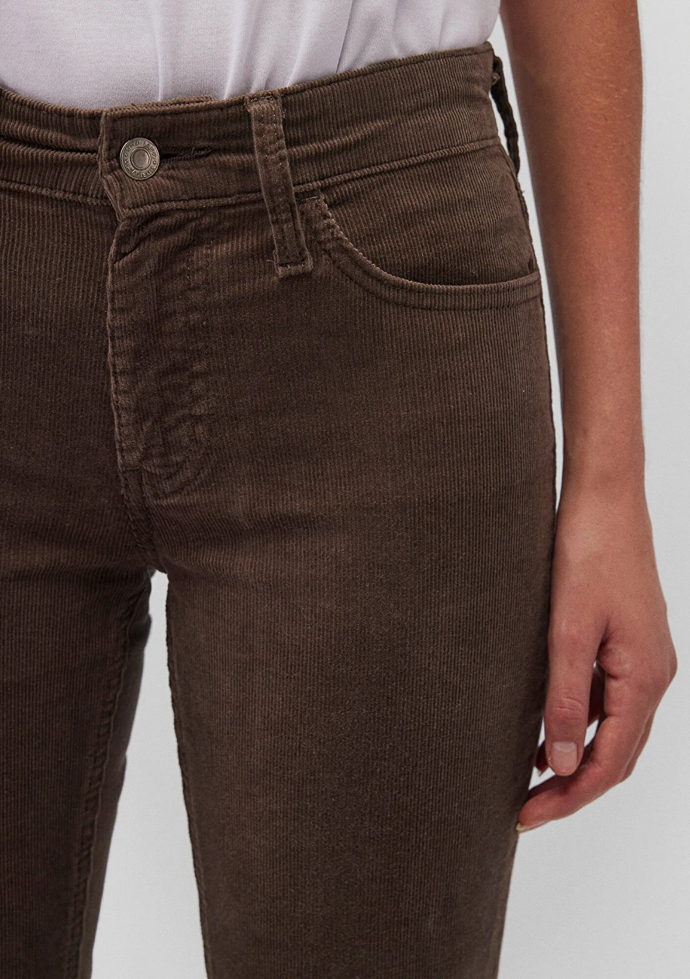 Mona Brown Cord Pants