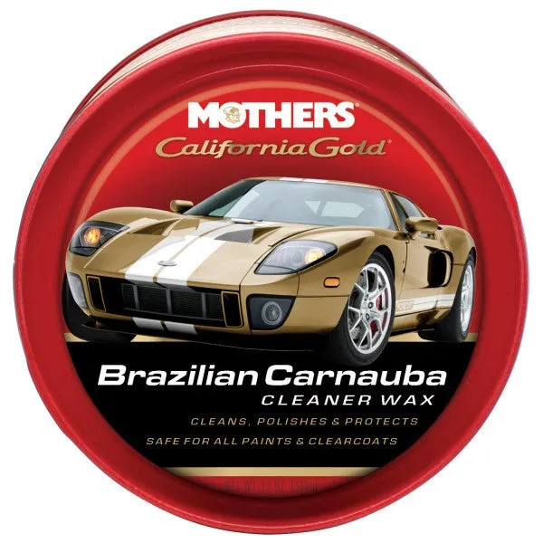 Mothers California Gold Brazilian Carnauba Cleaner Wax - 340gm
