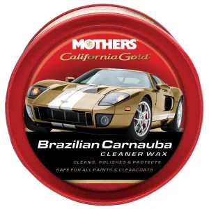 Mothers California Gold Brazilian Carnauba Cleaner Wax - 340gm