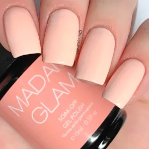 New Madam Glam Soak Off Gel - Cupid - UV LED Color 0.5oz / 15ML Super Long Lasting