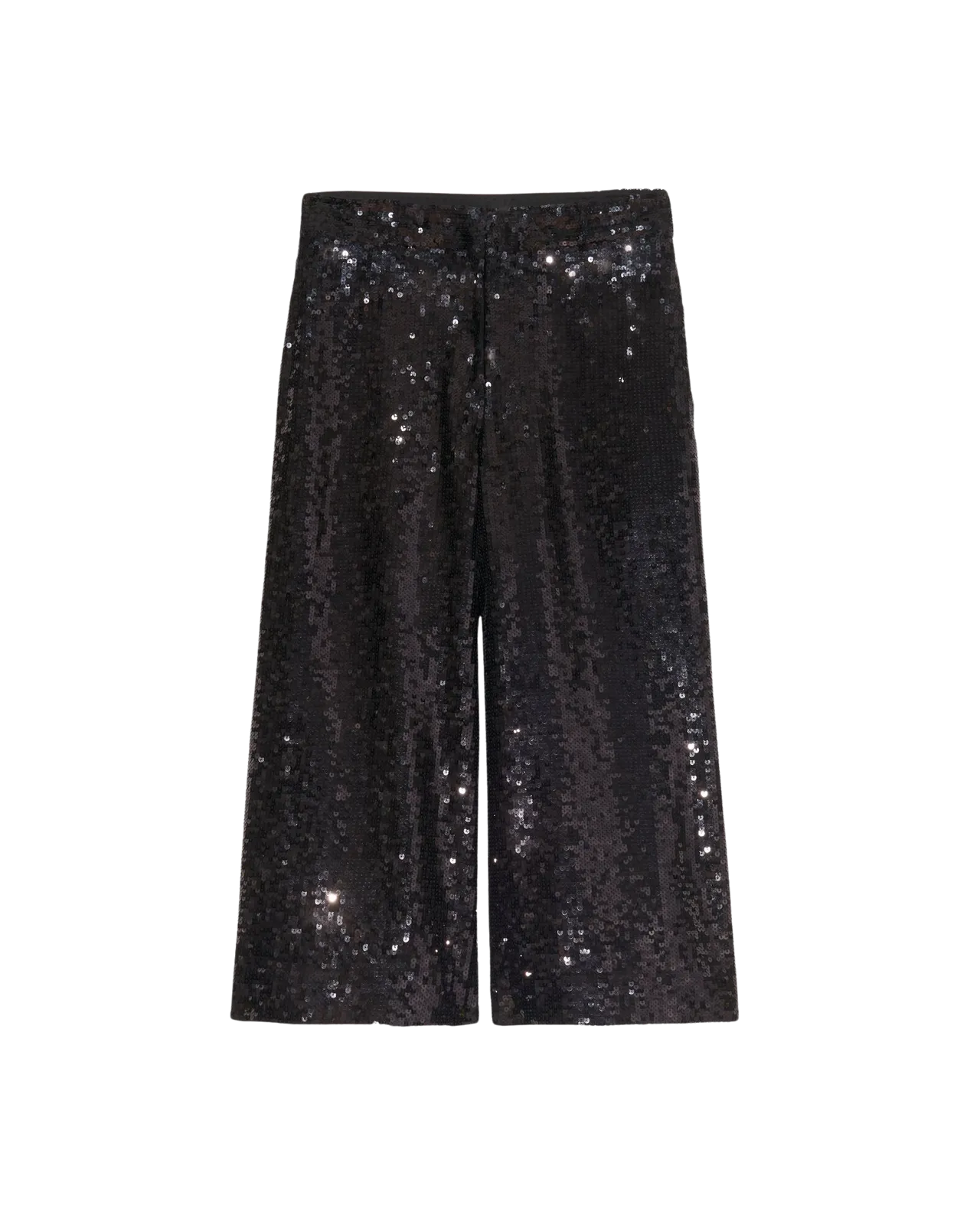 Nili Lotan Inaya Sequin Gaucho in Black