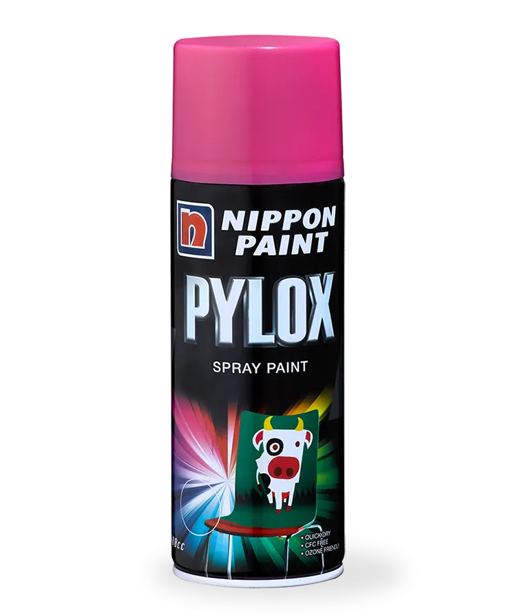 Nippon Paint Pylox Spary Paint Solid, Fluorescent And Pearl Colour - 400 cc