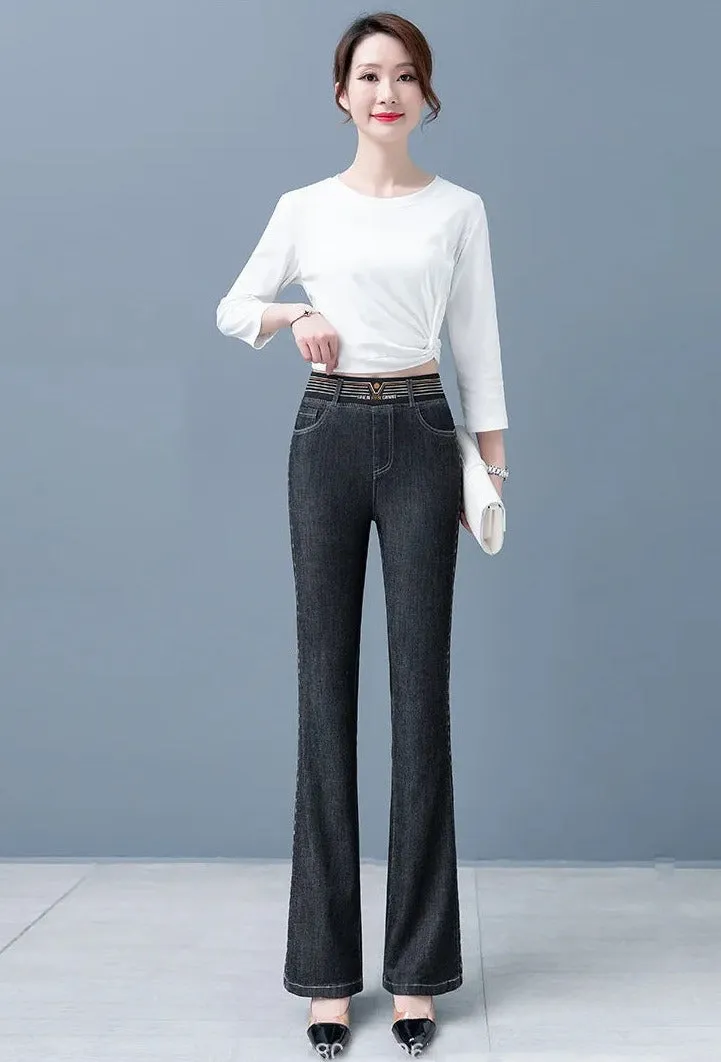 Nora - High-waisted jeans