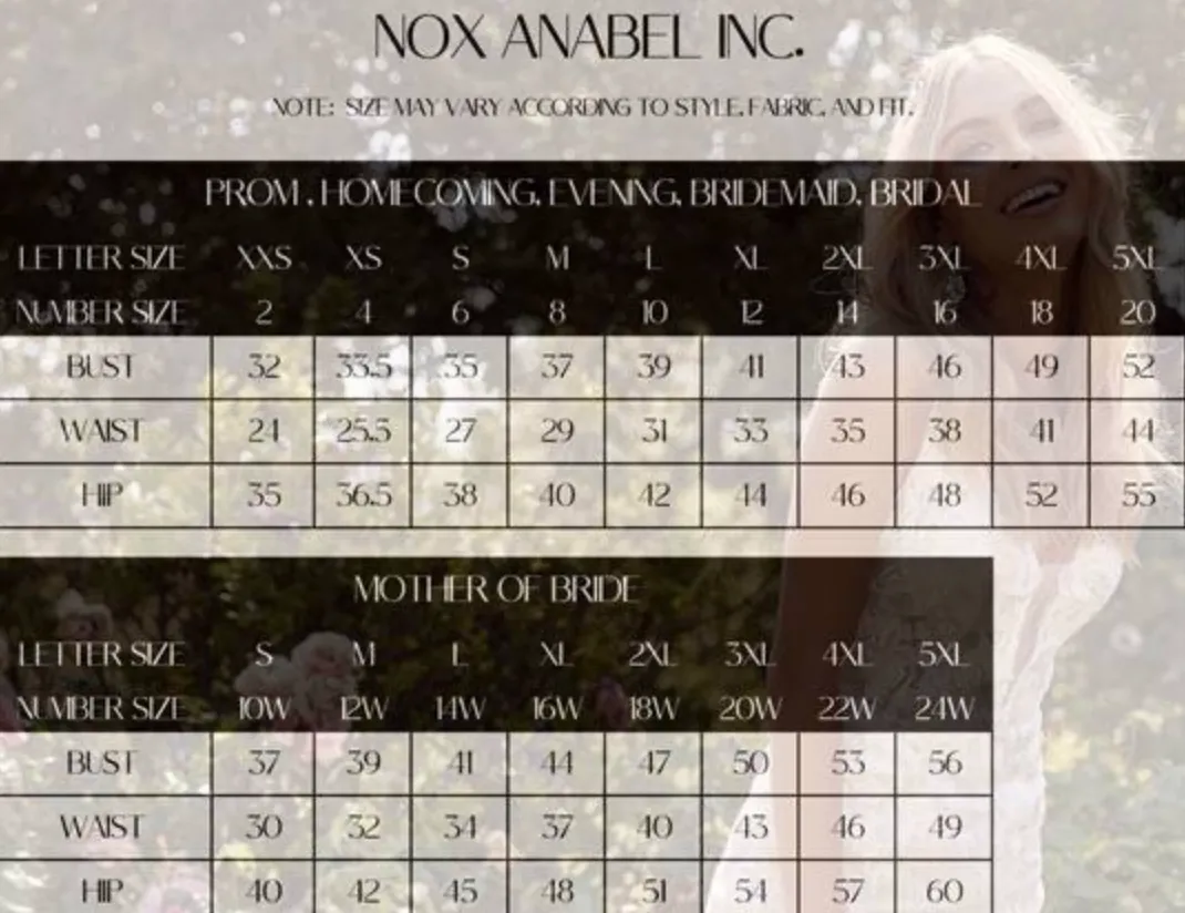 Nox Anabel Evening Gown S1283