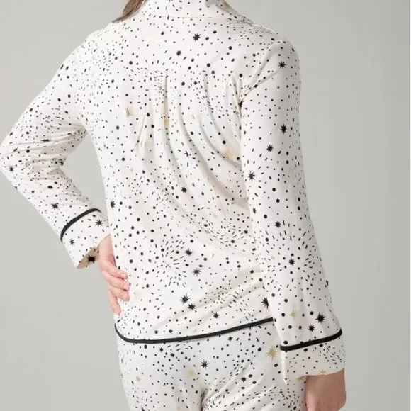 NWT Soma COOL NIGHTS Long Sleeve Pajama Set