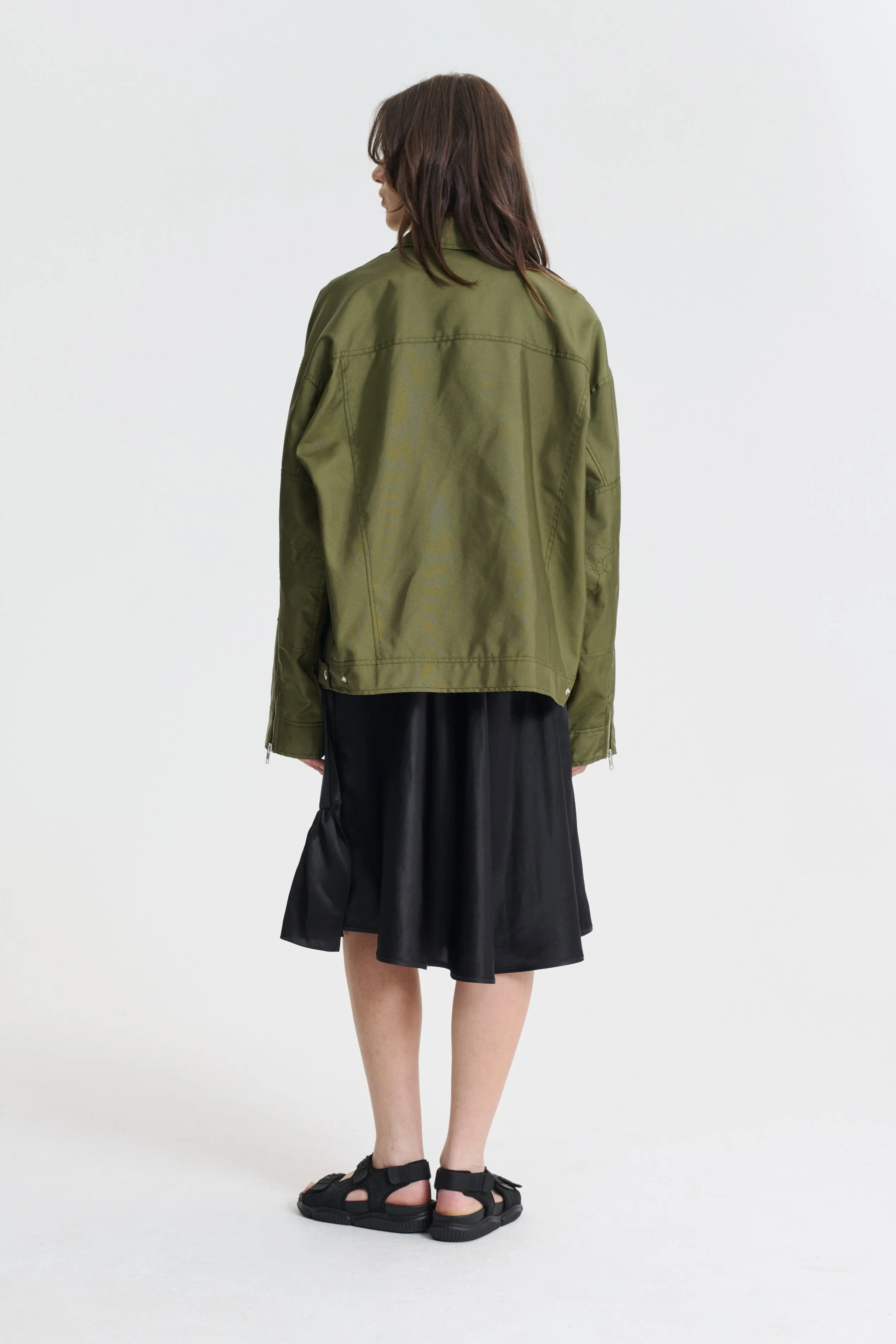 OLPA | JACKET AKINO CANVAS OLIVE