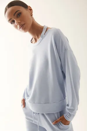 Open Neck Pullover