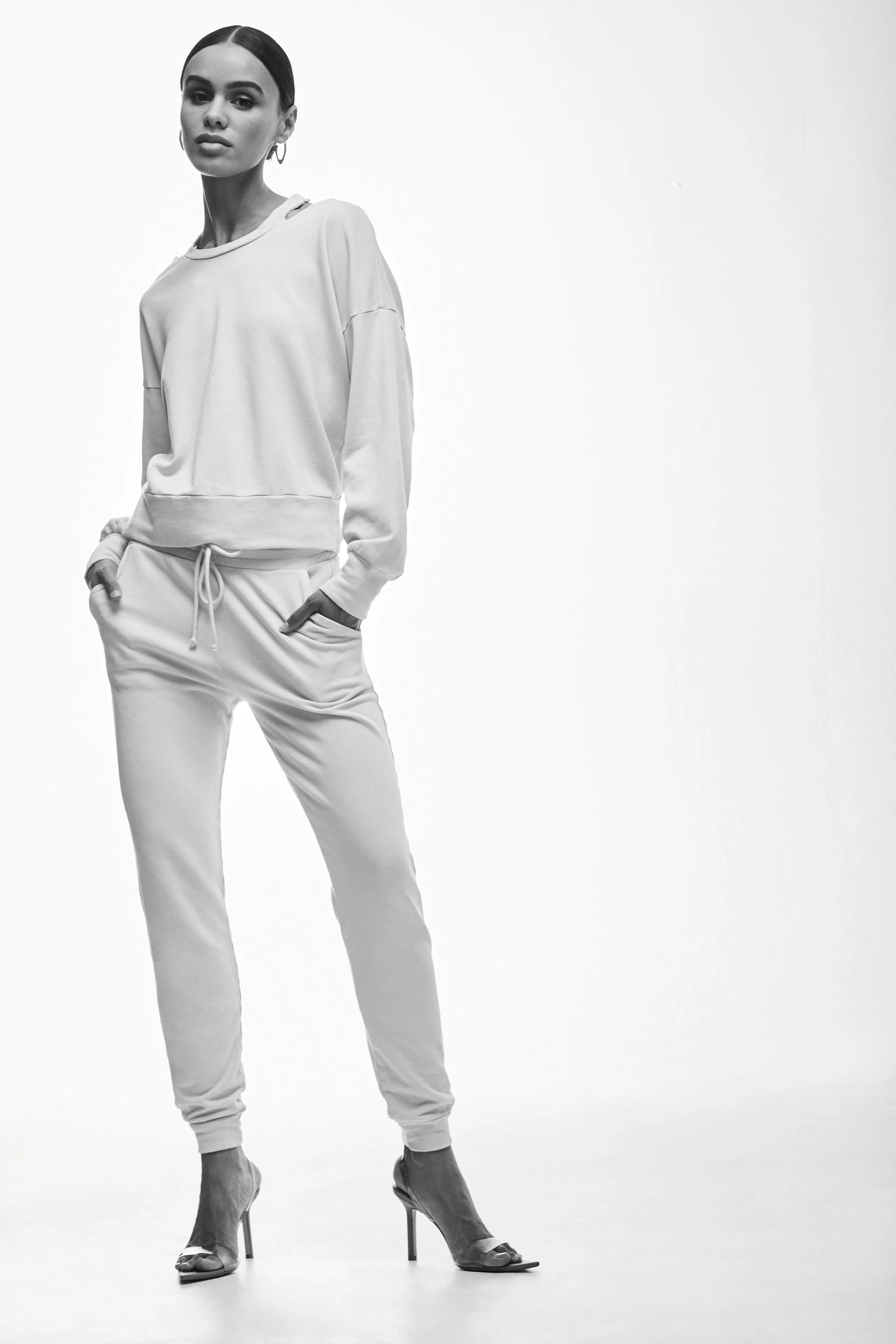 Open Neck Pullover