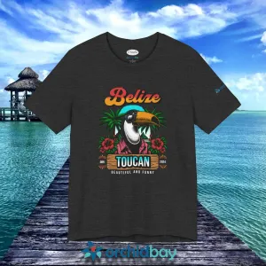 Orchid Bay | Unisex Short Sleeve Tee | Belize Beautiful and Funny | 'Toucan Too'