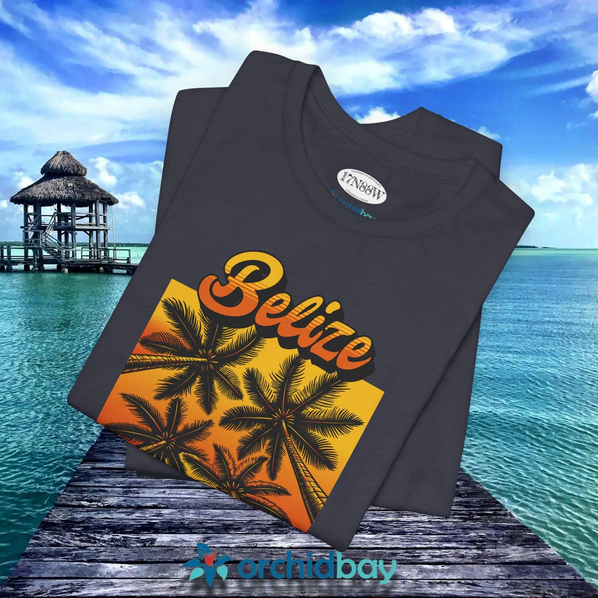 Orchid Bay | Unisex Short Sleeve Tee | This Must Be The Place | Belize | When You Know, You Know!
