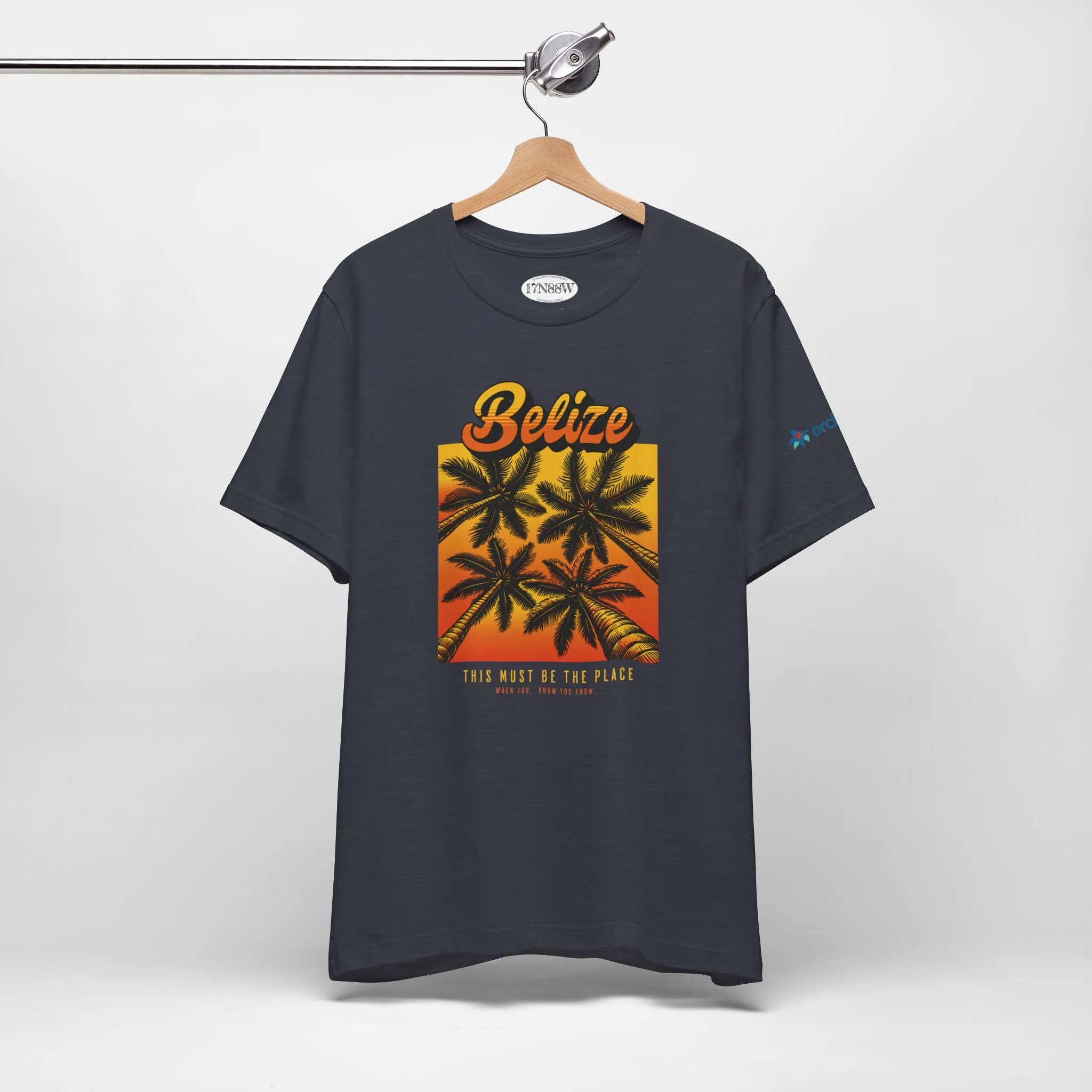 Orchid Bay | Unisex Short Sleeve Tee | This Must Be The Place | Belize | When You Know, You Know!