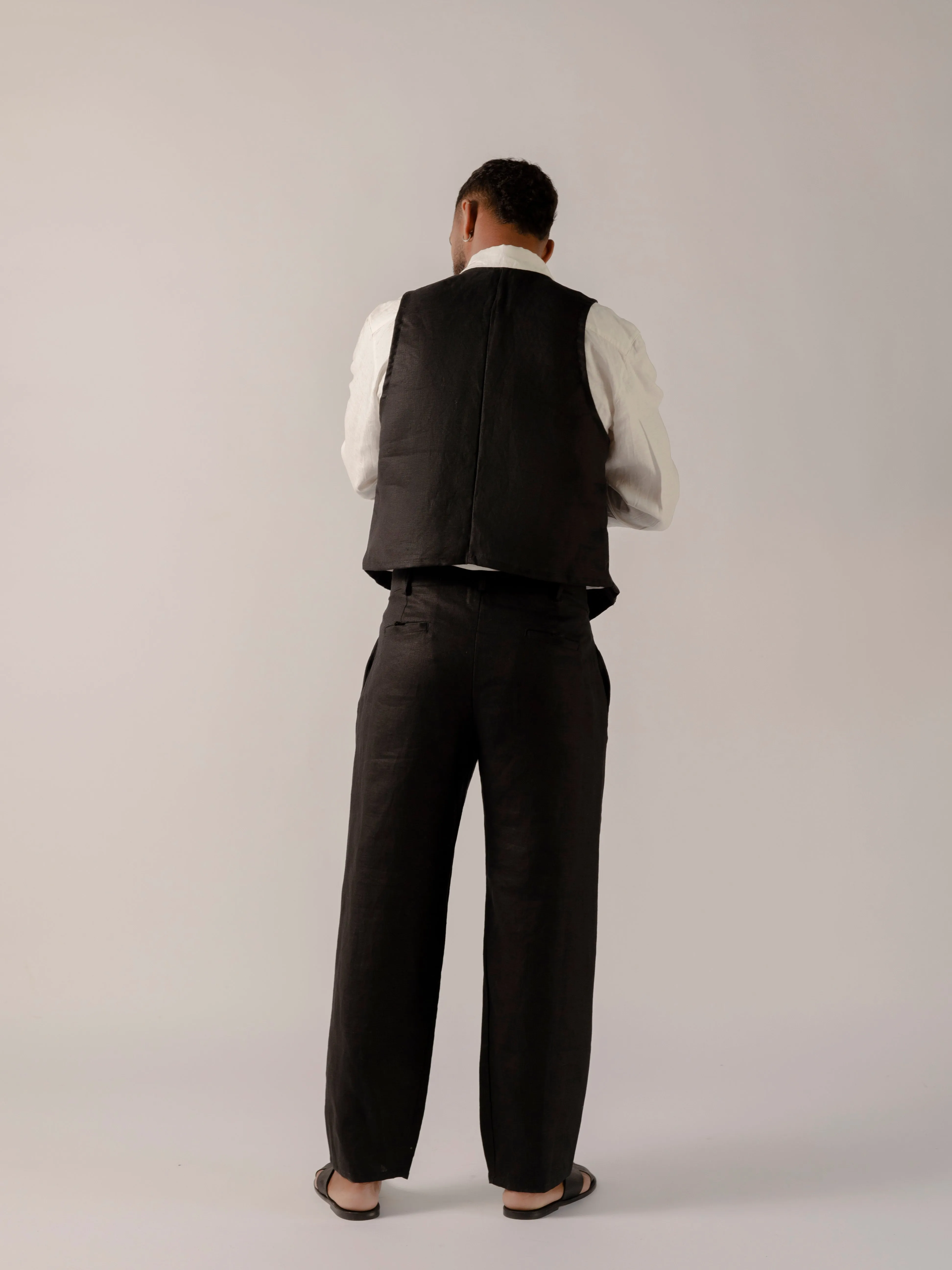 PALERMO linen classic pants