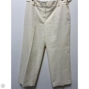 Pants Cropped By Cmb In Striped Pattern, Size: 12
