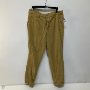 Pants Other By Anthropologie In Yellow, Size: Xs