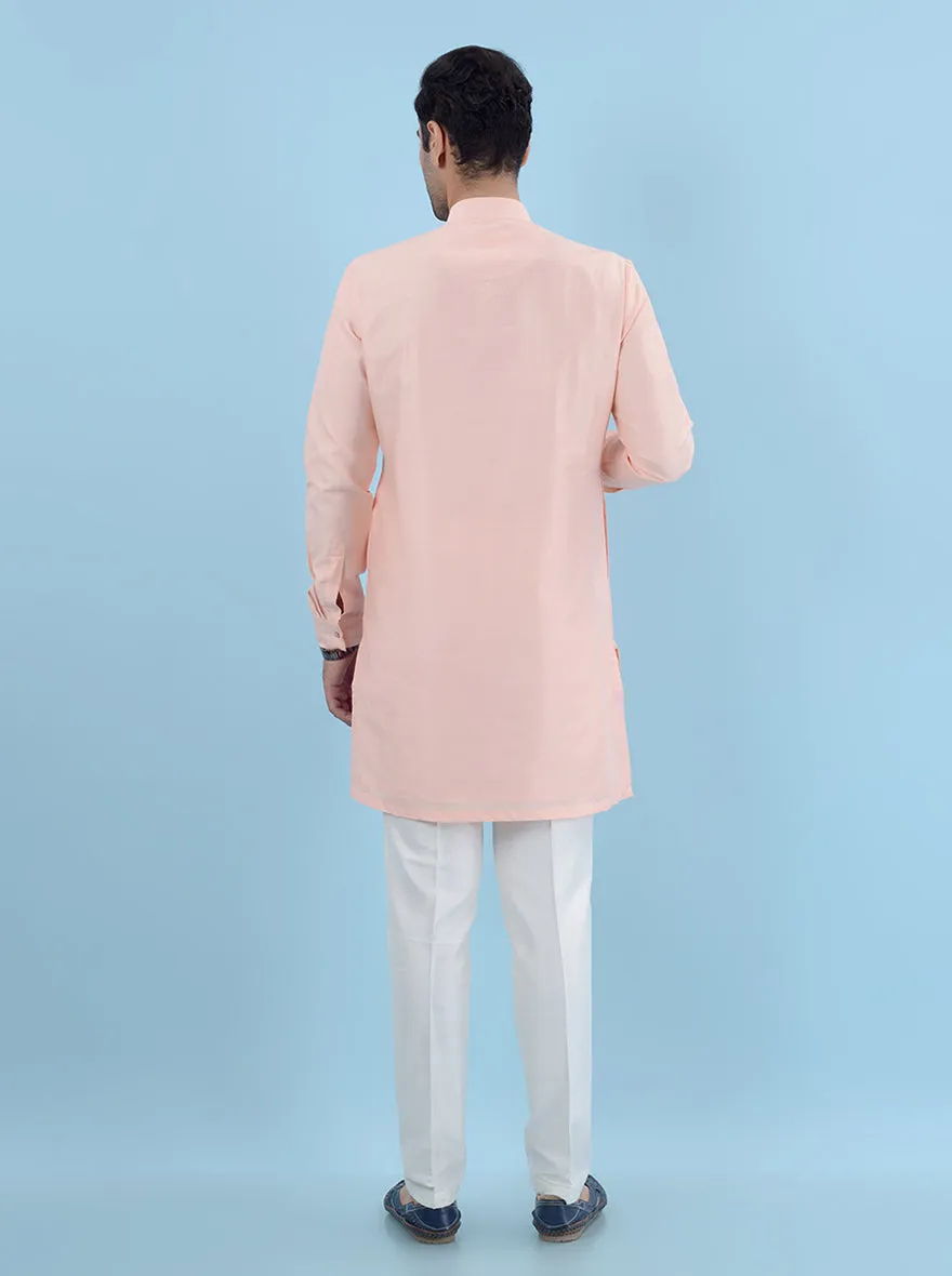 Peach  Kurta Pajama | TULA