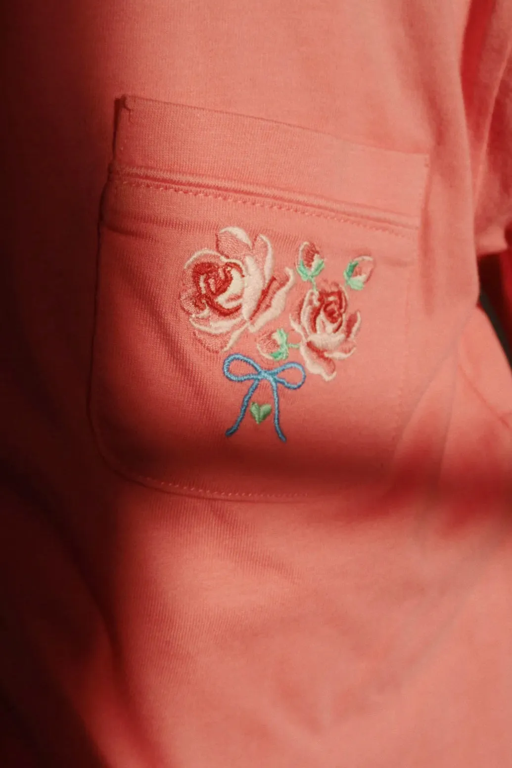 PIO FRILL SET GOTS STRAWBERRY PINK