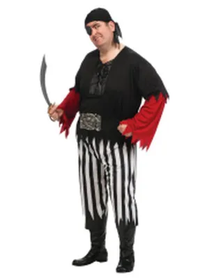 Pirate Guy Costume Size Std