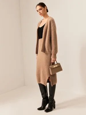 Plain Fuzzy Cozy Sweater Co-ords