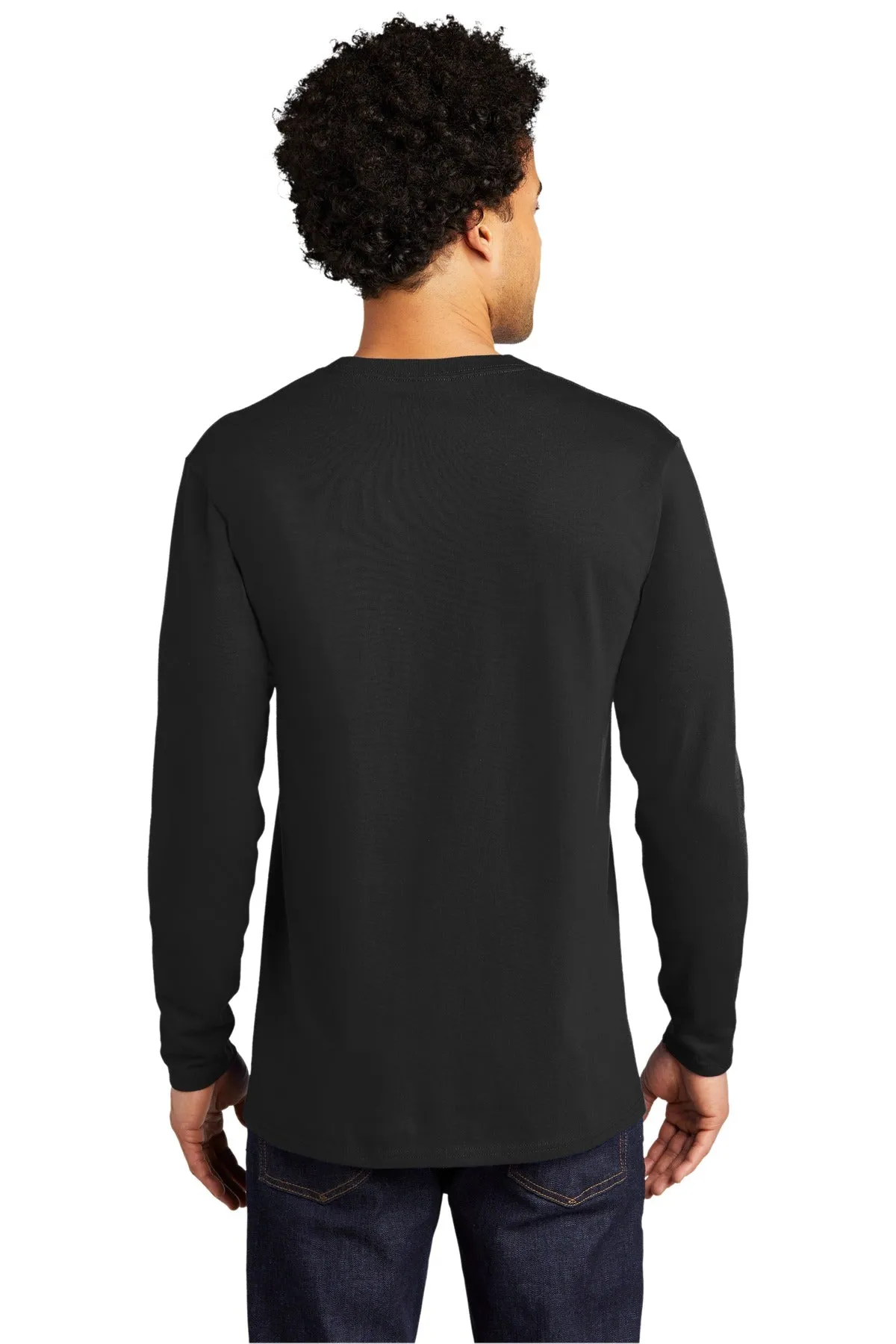 Port & Company Long Sleeve Bouncer Tee PC600LS Deep Black