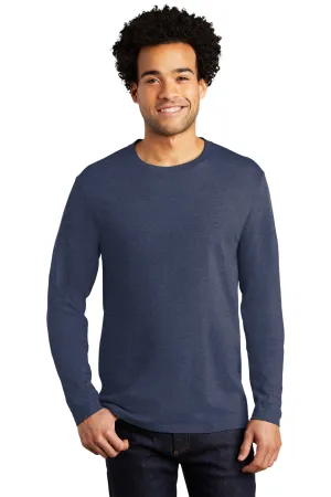 Port & Company Long Sleeve Bouncer Tee PC600LS Team Navy Heather