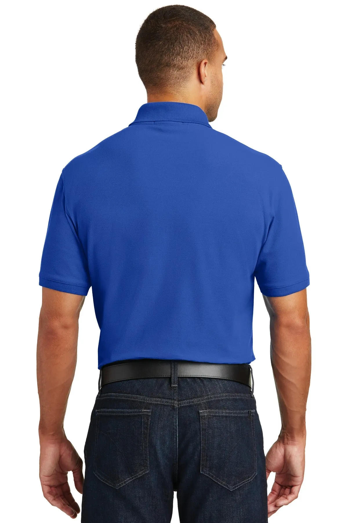 Port Authority Core Classic Pique Pocket Polo. K100P True Royal
