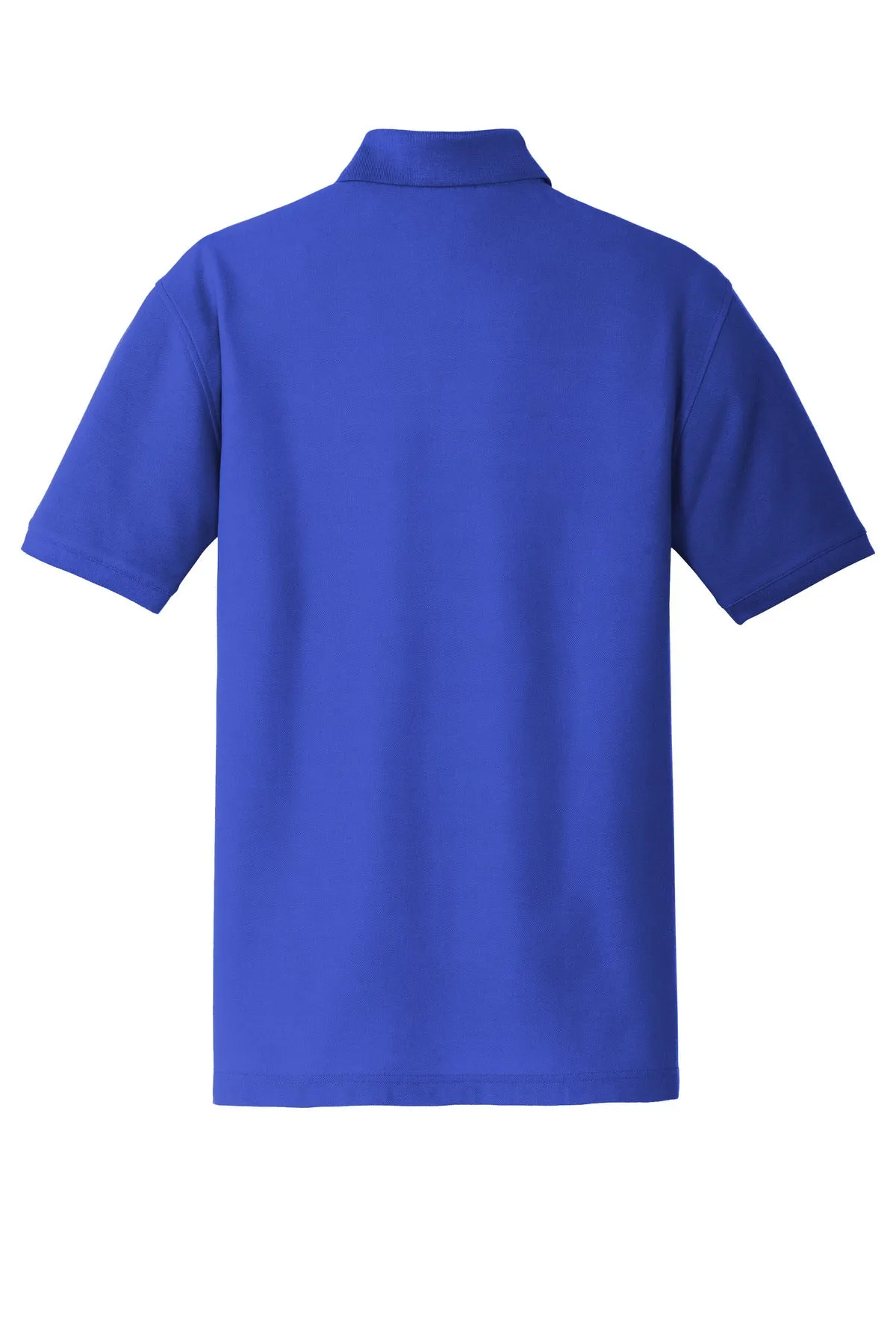 Port Authority Core Classic Pique Pocket Polo. K100P True Royal