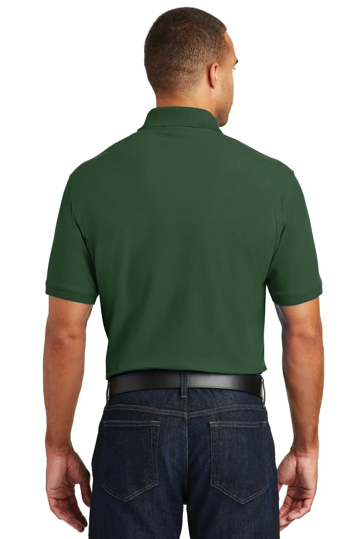 Port Authority Core Classic Pique Polo. K100 Deep Forest Green