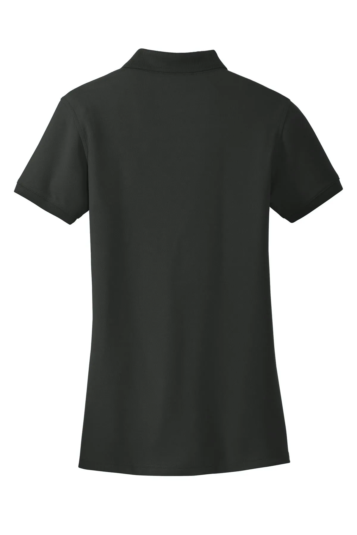 Port Authority Women's Core Classic Pique Polo. L100 Deep Black