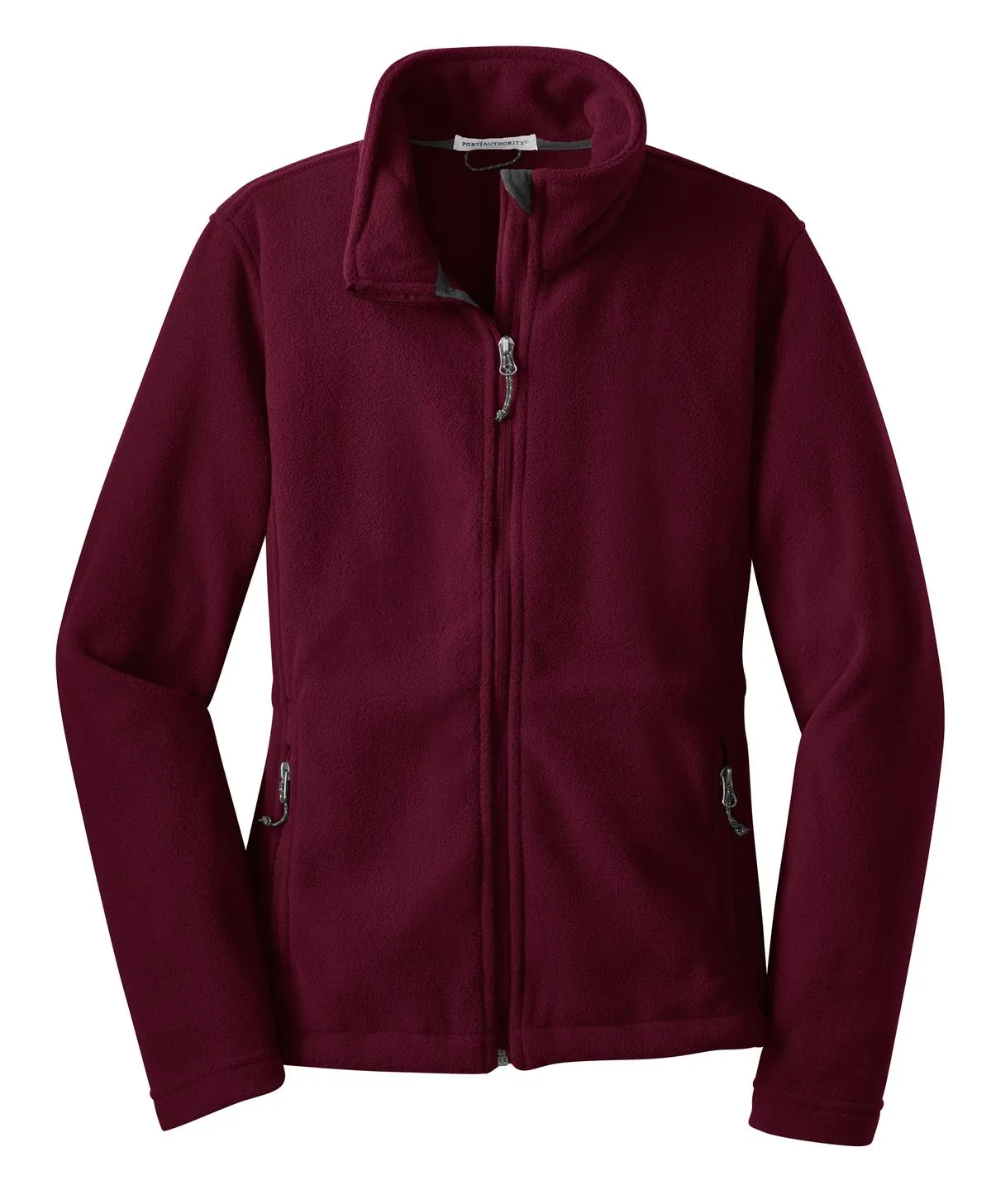 Port Authority Women's Value Fleece Jacket. L217 Maroon