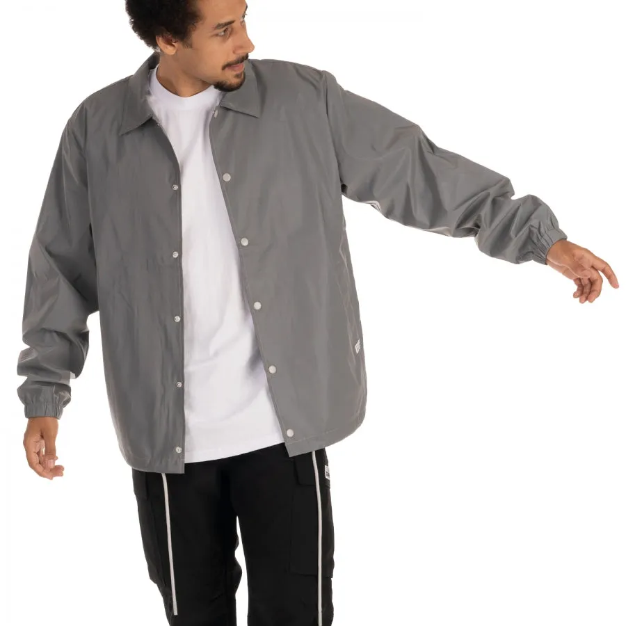 Pro Club Standard Coach Jacket - Silver Reflective