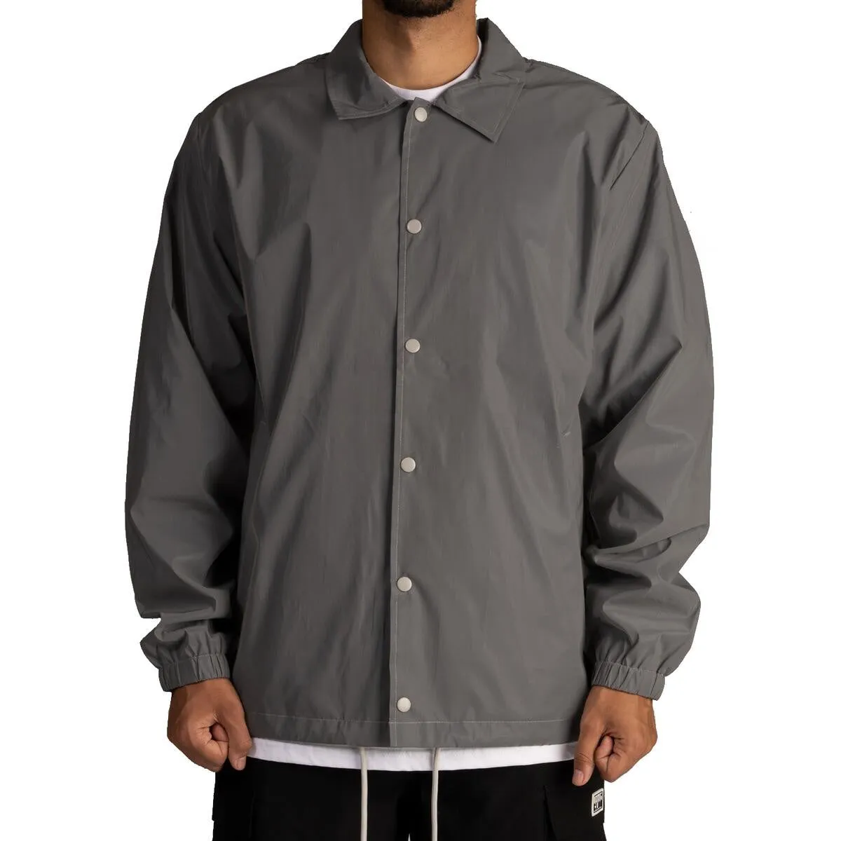 Pro Club Standard Coach Jacket - Silver Reflective