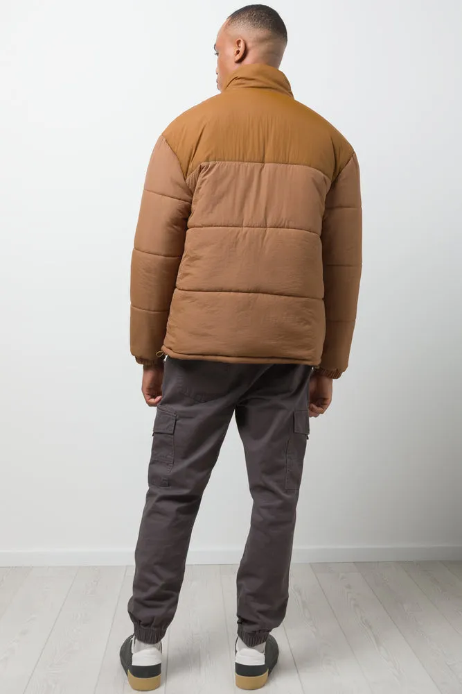 Puffer Jacket Brown