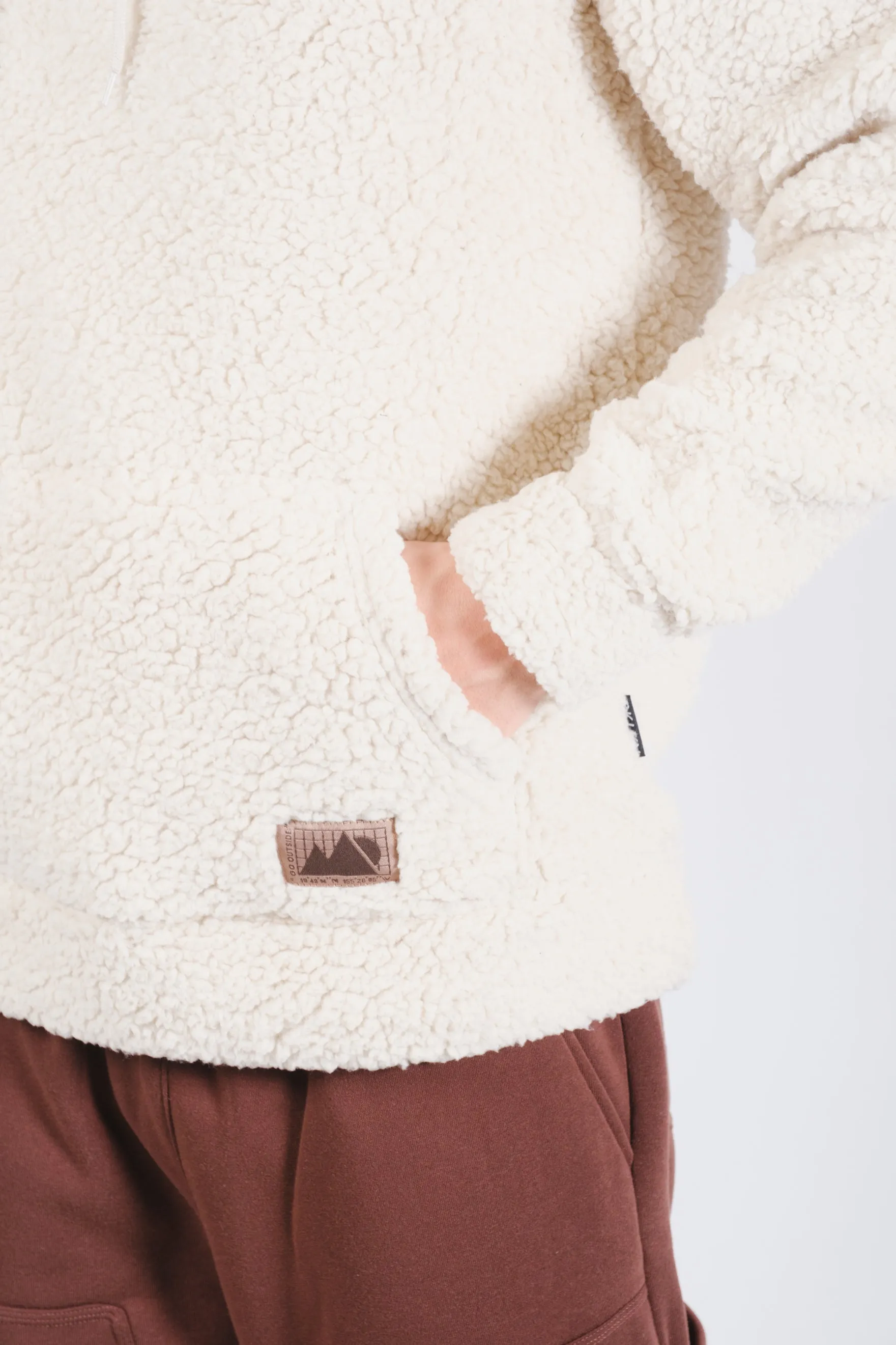 Pullover Sherpa Hoodie