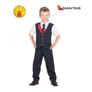 Qantas Male Cabin Crew Uniform, Child Size 6 8