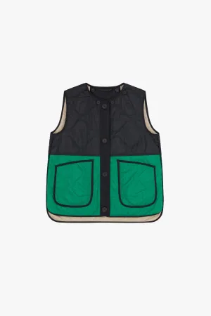 Quilt Liner - Black / Stone
