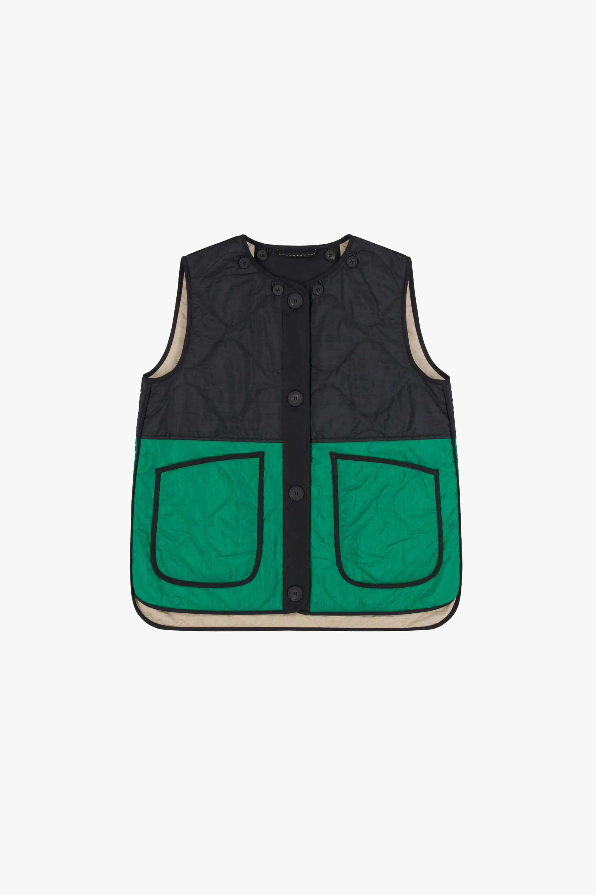 Quilt Liner - Black / Stone