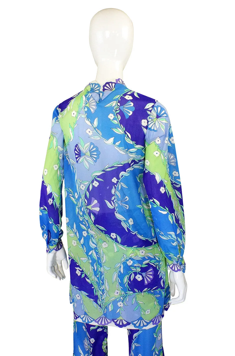 Rare 1960s Emilio Pucci Pant & Tunic Set