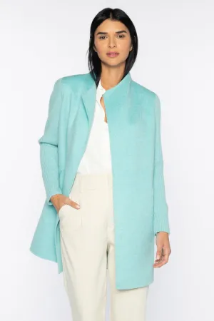 Rib Sleeve Coat LFOJ1-c16