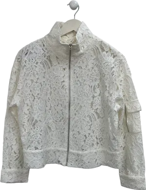 S Deer White Lace Jacket UK S
