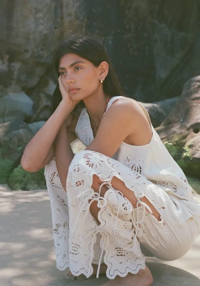 Sadie Pants - Serpentine Broderie