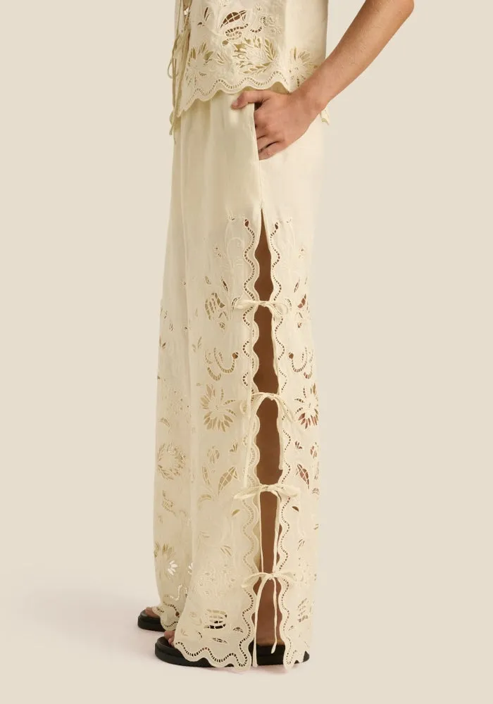 Sadie Pants - Serpentine Broderie
