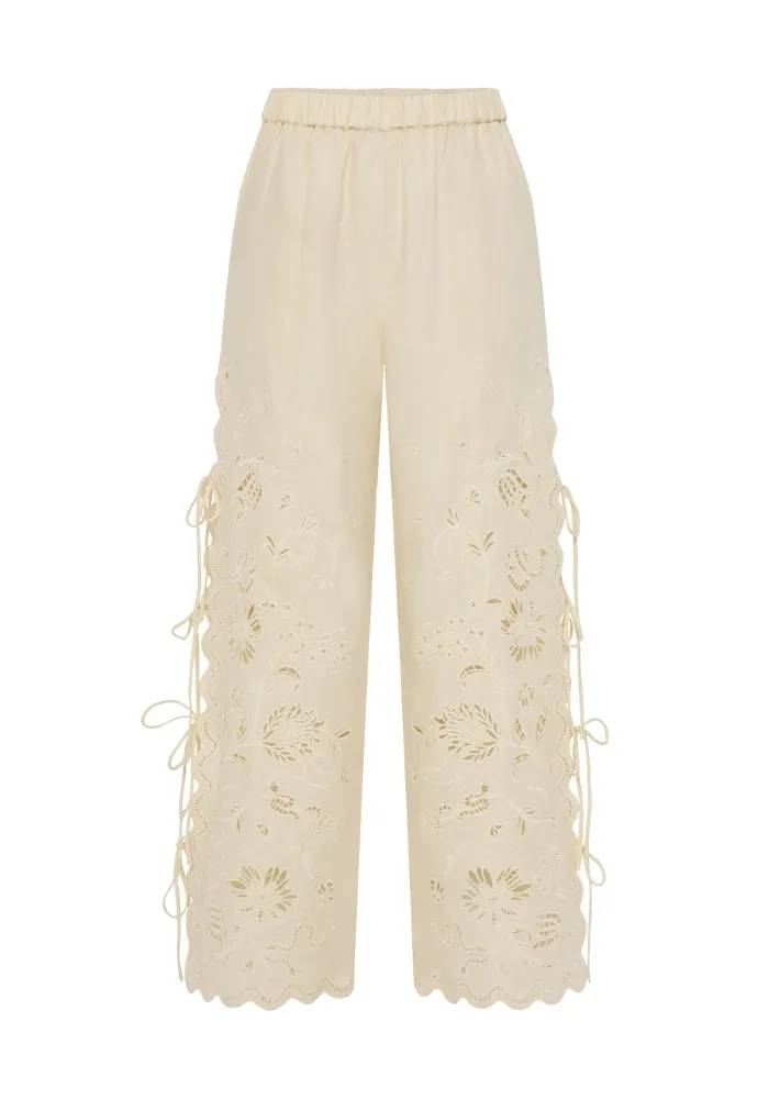 Sadie Pants - Serpentine Broderie