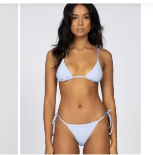 SANDALWOOD SLICK TRIANGLE BIKINI SET