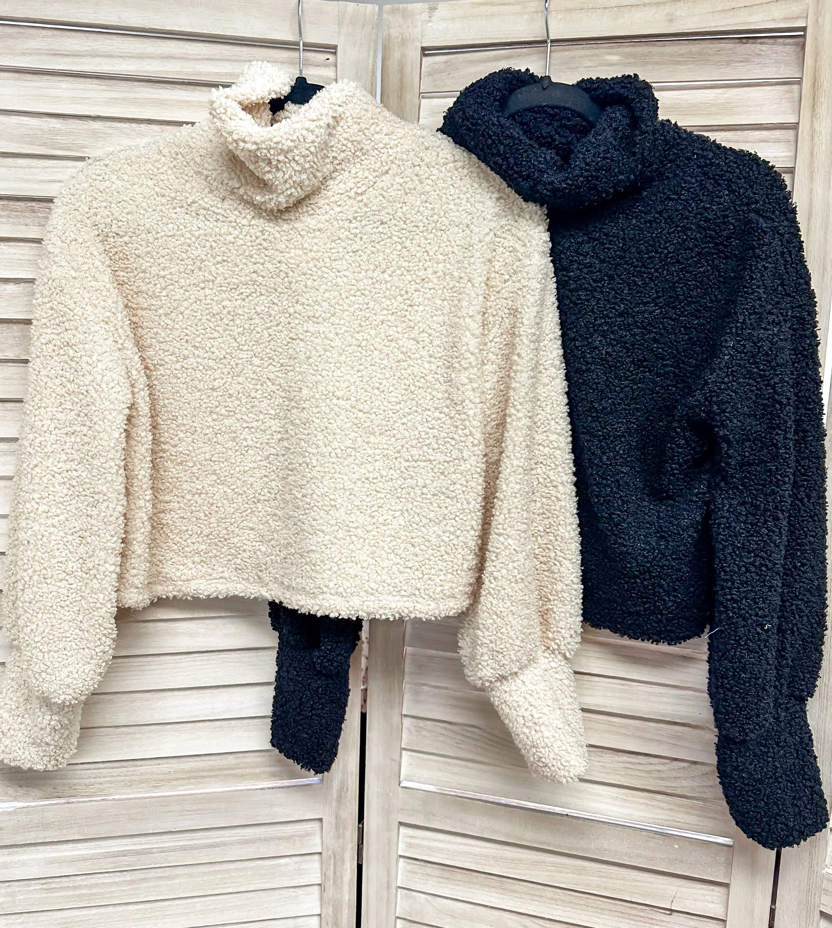 SBS Escape To Comfort Fuzzy Sweater